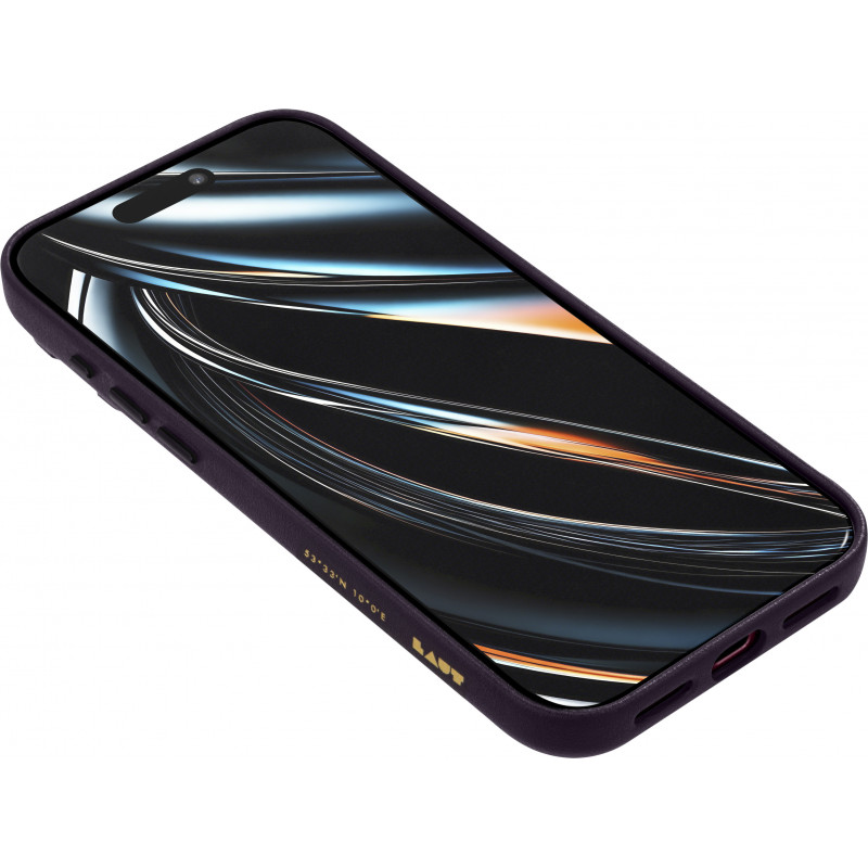 LAUT Lux Edge case for Apple iPhone 18 Pro Max / 17 Pro Max, MagSafe, deep plum