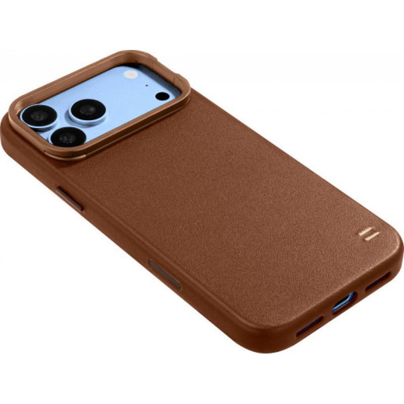 LAUT Lux Edge case for Apple iPhone 18 Pro Max / 17 Pro Max, MagSafe, cocoa brown