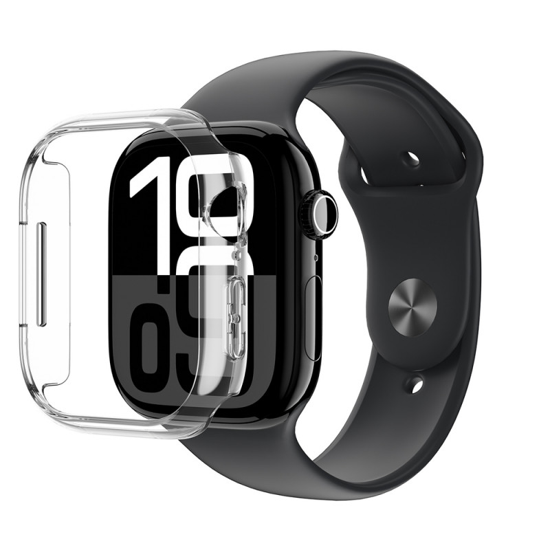 AmazingThing Minimal Case protective case for Apple Watch 46 mm, transparent