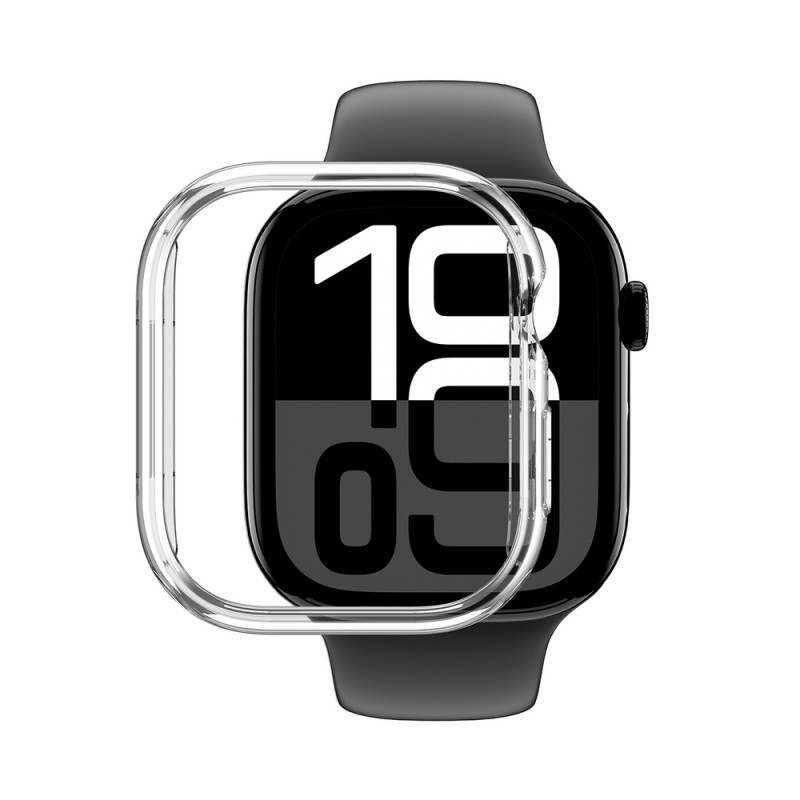 AmazingThing Minimal Case protective case for Apple Watch 46 mm, transparent