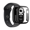 AmazingThing Radix Glass protective case for Apple Watch 42 mm, tempered glass, black