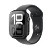 AmazingThing Radix Glass protective case for Apple Watch 42 mm, tempered glass, black