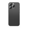 AmazingThing AR Aluminum 3 Lens Glass camera lens protector with frame for iPhone 16 Pro / 16 Pro Max, black