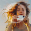 AmazingThing AR Aluminum 3 Lens Glass camera lens protector with frame for iPhone 16 Pro / 16 Pro Max, silver