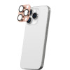 AmazingThing Aviation-Grade Alloy tempered glass camera lens protector for iPhone 16 Pro / 16 Pro Max, rose gold