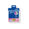 Brother LC527XLVAL ink cartridge value pack (4 pcs), high yield, black, yellow, cyan, magenta