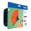 Brother LC129XLVALBP ink cartridge value pack (4 pcs), black, cyan, magenta, yellow, blister