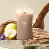 WoodWick Cashmere large candle, 610 g, brown