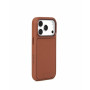 Mujjo Troubadour Modular Leather Case for Apple iPhone 18 Pro / 17 Pro, MagSafe, tan
