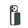 Mujjo Troubadour Modular Leather Case for Apple iPhone 18 Pro / 17 Pro, MagSafe, obsidian green
