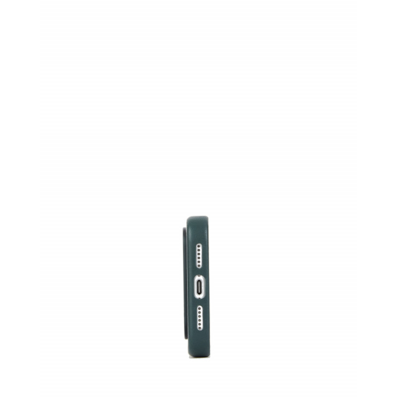 Mujjo Troubadour Leather Case for Apple iPhone 18 Pro Max / 17 Pro Max, MagSafe, obsidian green