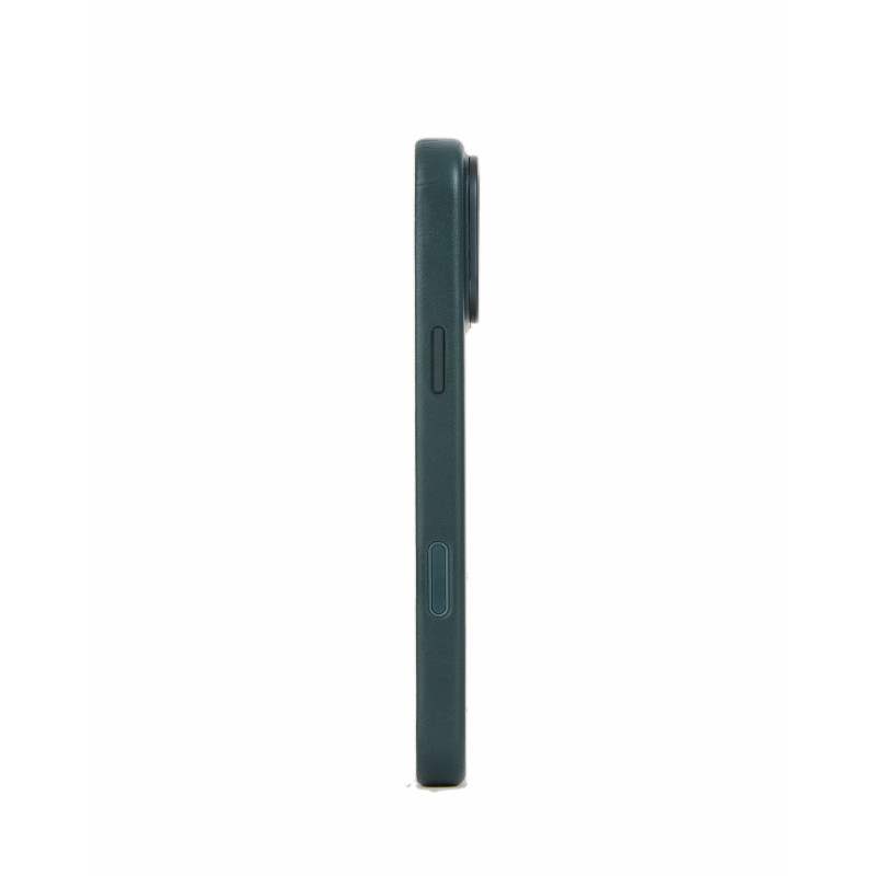 Mujjo Troubadour Leather Case for Apple iPhone 18 Pro Max / 17 Pro Max, MagSafe, obsidian green