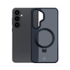 3MK Smoke Case Mag&Stand smartphone case for Samsung Galaxy S25+, black