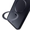 3MK Smoke Case Mag&Stand smartphone case for Samsung Galaxy S25+, black