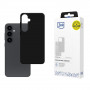 3MK Silicone Case for Samsung Galaxy S25, black