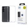 3mk Just20g Clear Case for Samsung Galaxy S25, transparent