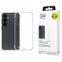 3mk Just20g Clear Case for Samsung Galaxy S25+, transparent