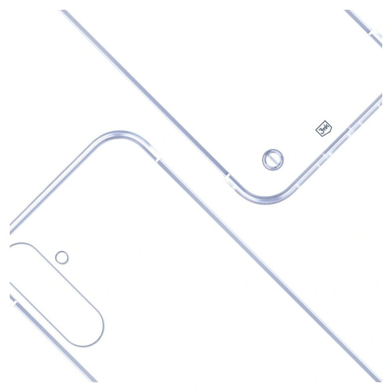 3mk Just20g Clear Case for Samsung Galaxy S25+, transparent