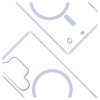 3mk Just20g MagCase for Samsung Galaxy S25 Ultra, transparent