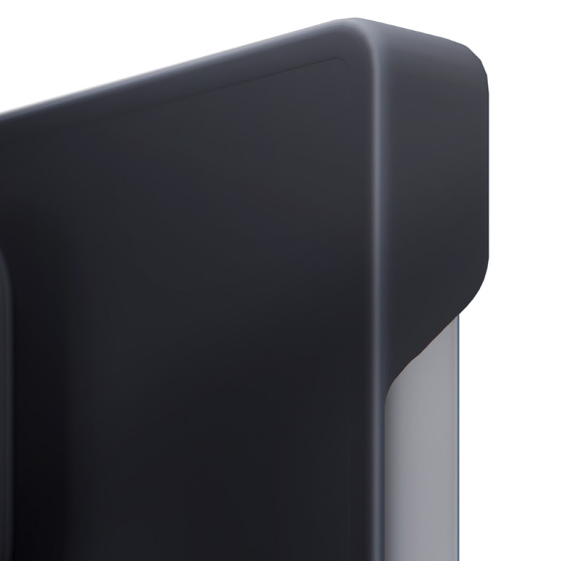 3mk Just20g Matt Case for Samsung Galaxy S25 Ultra, matte black