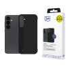 3mk Just20g Matt Case for Samsung Galaxy S25+, matte black