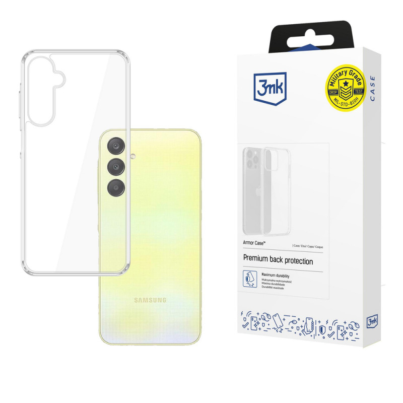 3MK Armor Case for Samsung Galaxy A26 5G, transparent