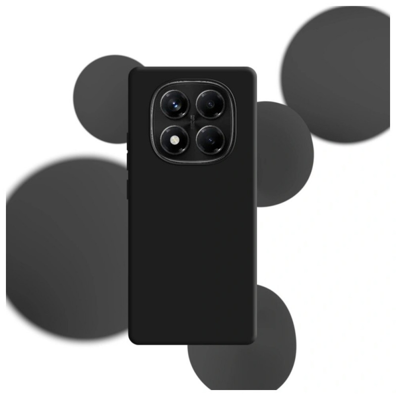 3MK Silicone Case for Xiaomi Redmi Note 14 Pro 5G, black
