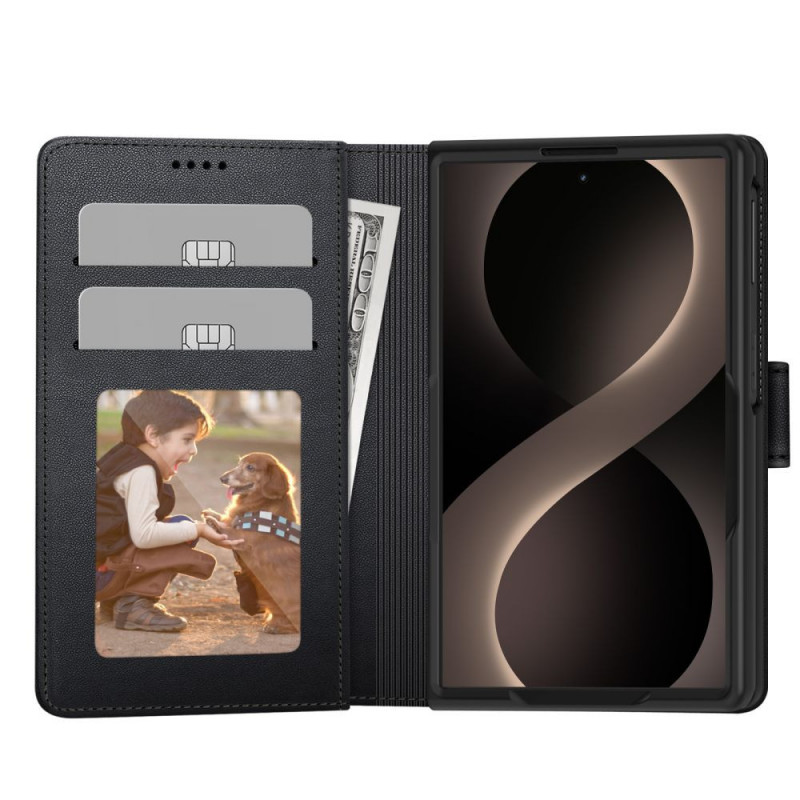 Tech-Protect Wallet case for Samsung Galaxy Z Fold 8, black