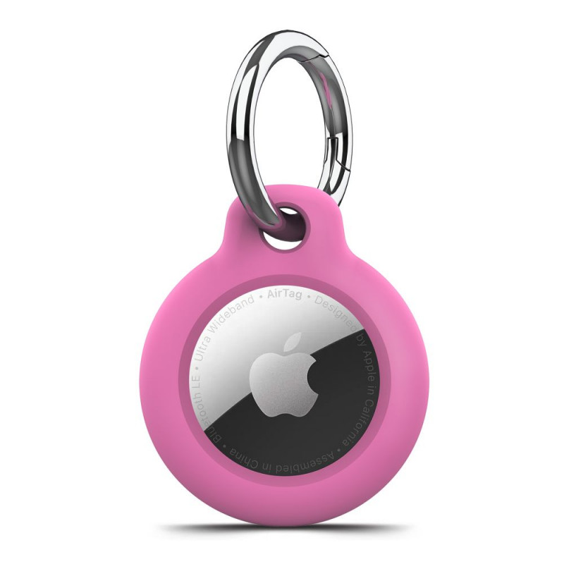 Tech-Protect Rough protective keychain for Apple AirTag 1 / 2, pink