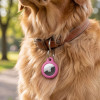 Tech-Protect Rough protective keychain for Apple AirTag 1 / 2, pink