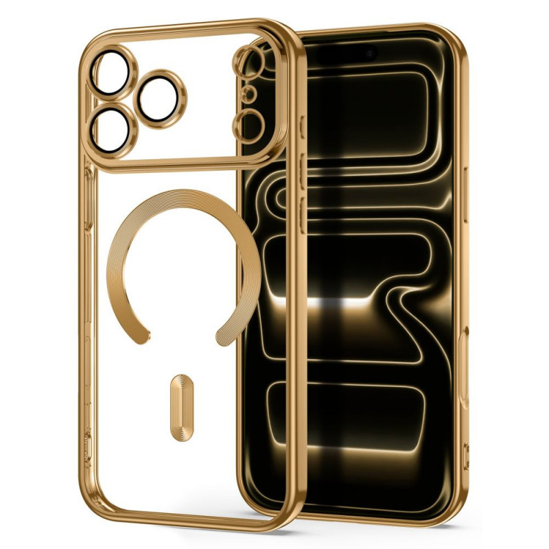 Tech-Protect Magflex MagSafe case for Apple iPhone 17 Pro / 18 Pro, Shiny Gold
