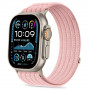 Tech-Protect Nylon Sport strap for Apple Watch 44/45/46/49 mm, Light Pink