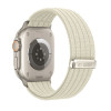 Tech-Protect Nylon Sport strap for Apple Watch 8 / 9 / 10 / 11 / SE / Ultra 44 / 45 / 46 / 49 mm, Starlight