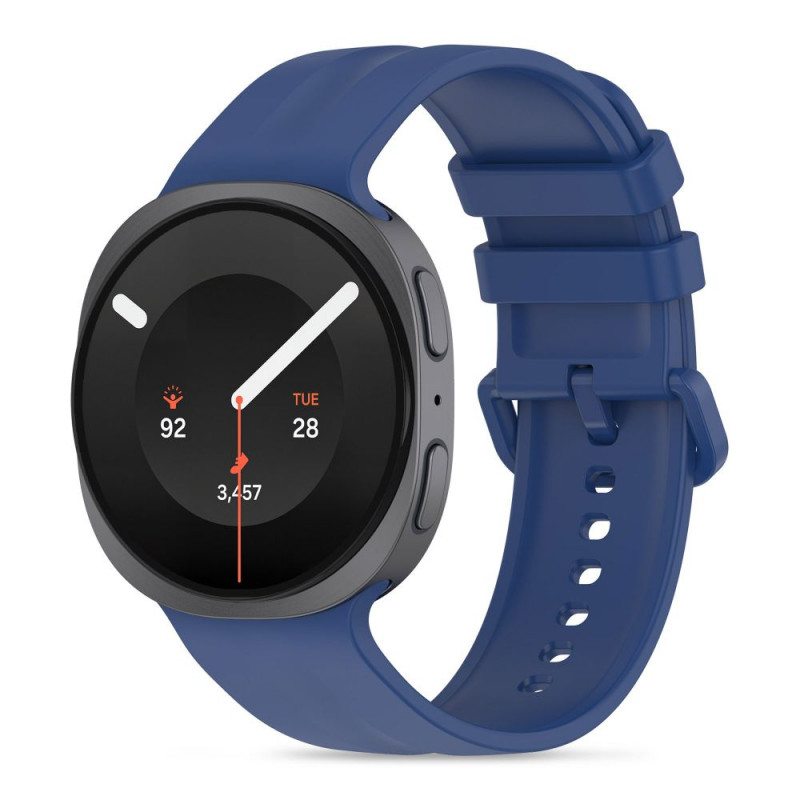 Tech-Protect Silicone Evo strap for Samsung Galaxy Watch 8 / 9 / Classic 40 / 44 / 46 mm, Navy Blue