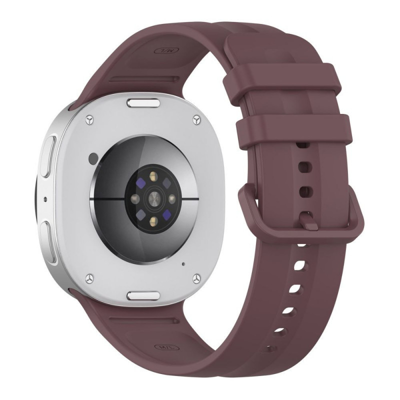 Tech-Protect Silicone Evo strap for Samsung Galaxy Watch 8 / 9 / Classic 40 / 44 / 46 mm, Velvet Plum