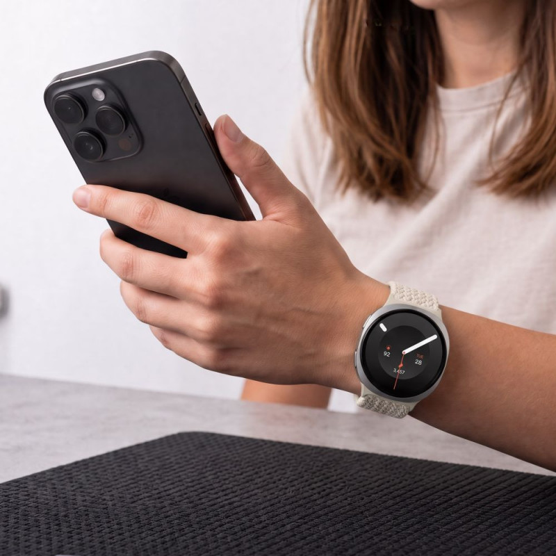 Tech-Protect NylonMag strap for Samsung Galaxy Watch 8 / 9 / Classic 40 / 44 / 46 mm, Starlight
