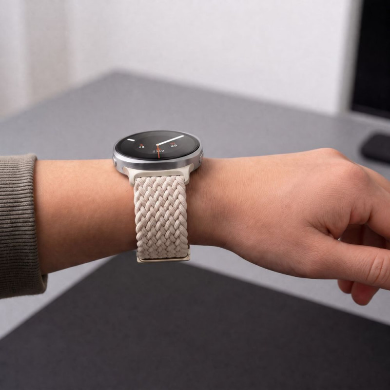 Tech-Protect NylonMag strap for Samsung Galaxy Watch 8 / 9 / Classic 40 / 44 / 46 mm, Starlight