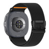 Tech-Protect Nylon Clasp watch strap for Samsung Galaxy Watch 8 / 9 / Classic 40 / 44 / 46 mm, black