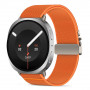 Tech-Protect Nylon Clasp watch strap for Samsung Galaxy Watch 8 / 9 / Classic 40 / 44 / 46 mm, orange