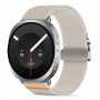 Tech-Protect Nylon Clasp watch strap for Samsung Galaxy Watch 8 / 9 / Classic 40 / 44 / 46 mm, Starlight
