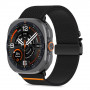Tech-Protect Nylon Clasp watch strap for Samsung Galaxy Watch Ultra 1 / 2 2024-2026 47 mm, black