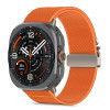 Tech-Protect Nylon Clasp watch strap for Samsung Galaxy Watch Ultra 1 / 2 2024-2026 47 mm, orange