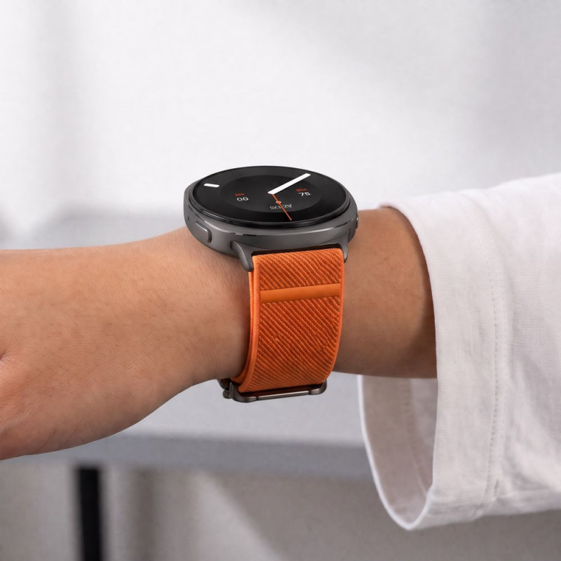 Tech-Protect Nylon Clasp watch strap for Samsung Galaxy Watch Ultra 1 / 2 2024-2026 47 mm, orange