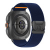 Tech-Protect Nylon Clasp watch strap for Samsung Galaxy Watch Ultra 1 / 2 2024-2026 47 mm, navy blue