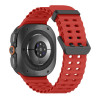 Tech-Protect Iconband Pro watch strap for Samsung Galaxy Watch Ultra 1 / 2 2024-2026 47 mm, crimson red