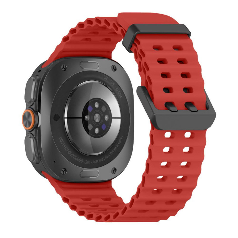 Tech-Protect Iconband Pro watch strap for Samsung Galaxy Watch Ultra 1 / 2 2024-2026 47 mm, crimson red