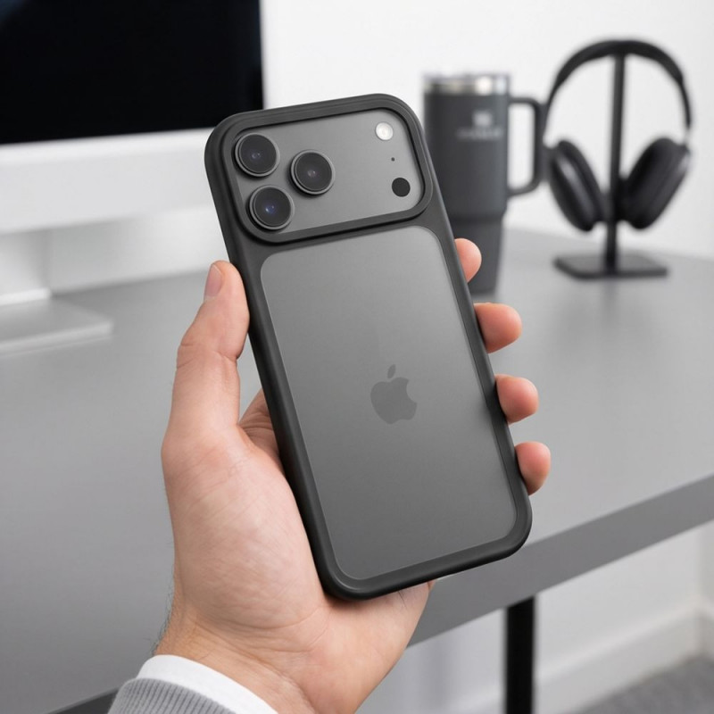 Tech-Protect Magmat CC case for Apple iPhone 17 Pro / 18 Pro, matte black
