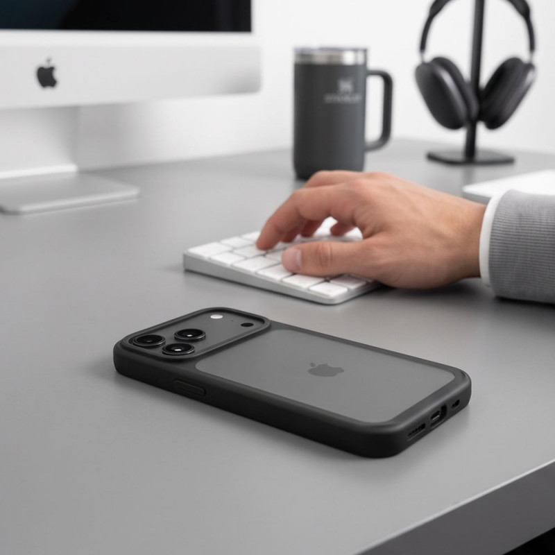 Tech-Protect Magmat CC case for Apple iPhone 17 Pro / 18 Pro, matte black