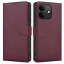 Tech-Protect Wallet case for Xiaomi Redmi Note 17 Pro 5G, burgundy