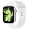 Tech-Protect Silicone strap for Apple Watch 8/9/10/11/12/SE 40/41/42 mm, white